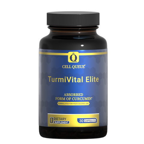 TurmiVital Elite liposomal turmeric curcumin supplement bottle 30 capsules