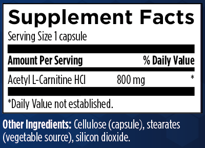 Acetyl-L-Carnitine - Brain Health & Cognitive Support