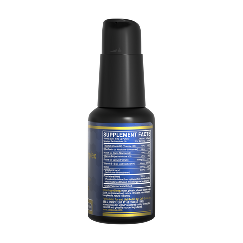 Methylated B-Complex vitamins with Milk Thistle - liver detox and immune support formula